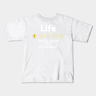 Life Review, Half a Star, Awful Kids T-Shirt